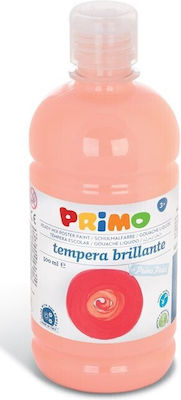 Primo Brillante Tempera Colour Paint Bottle 500ml Pink