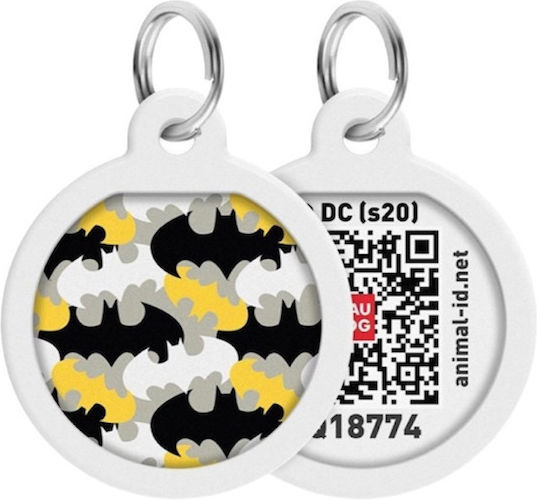 Ταυτότητα Σκύλου Κυκλική Smart ID Μεταλλική 2.5x2.5cm