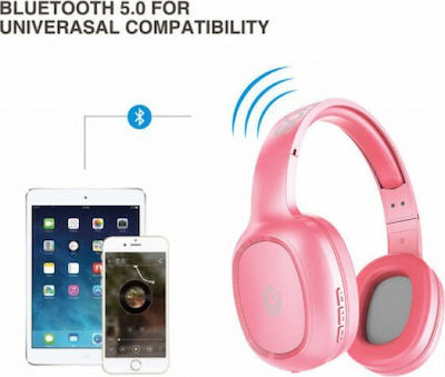 Sonic Gear Airphone 3 Wireless/Wired On Ear Headphones with 8 hours of Operation Peach AP3P