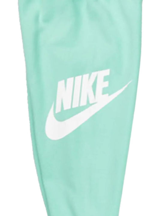 Kids Sweatpants Set Turquoise 2pcs