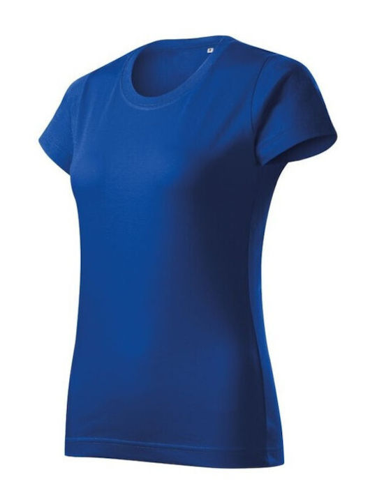 Malfini Basic Women's Short Sleeve Promotional T-Shirt Blue