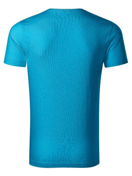 Malfini Men's Short Sleeve Promotional T-Shirt Turquoise