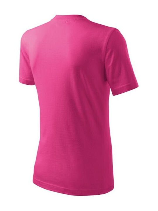 Malfini Men's Short Sleeve Promotional T-Shirt Pink
