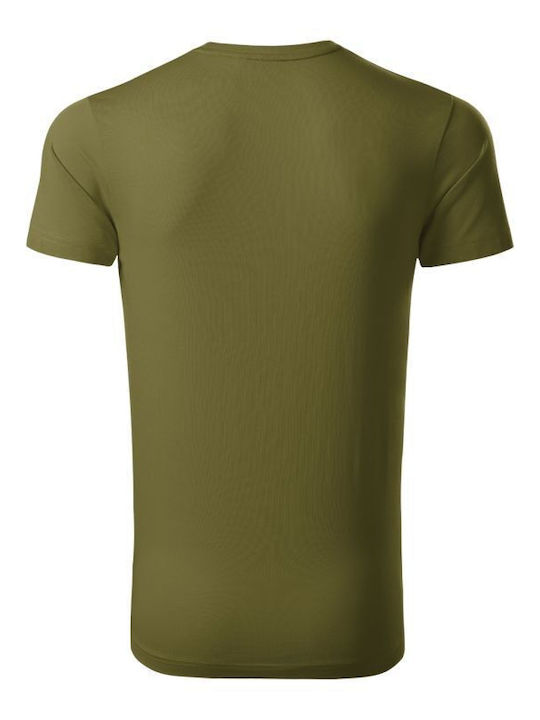 Malfini Men's Short Sleeve Promotional T-Shirt Khaki