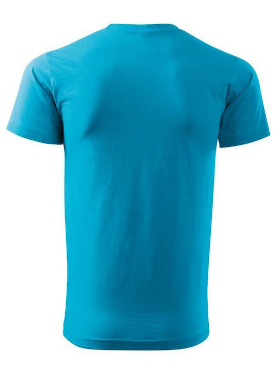 Malfini Werbe-T-Shirt in Hellblau Farbe