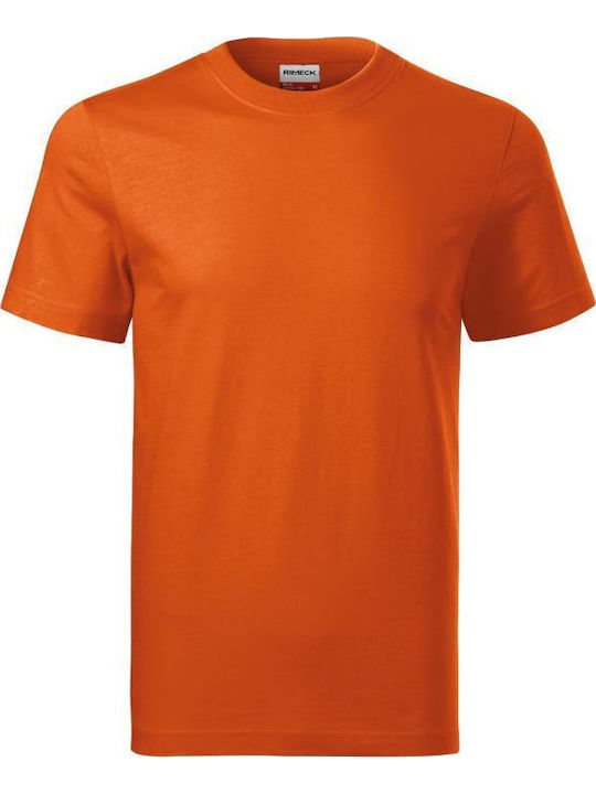 Rimeck Men's Short Sleeve Promotional T-Shirt Orange