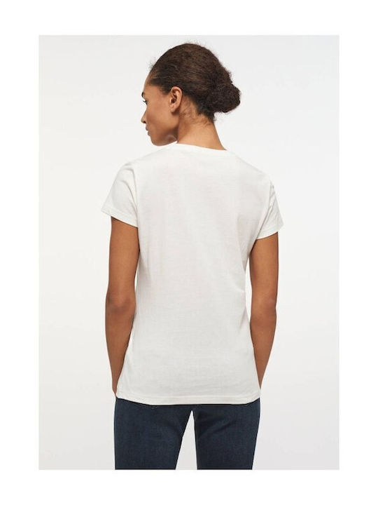 Mustang Women's Athletic T-shirt White