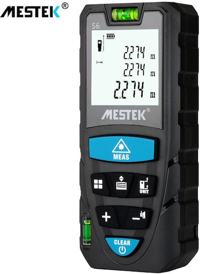 Mestek Laser Distance Meter S6/50M with Range up to 50m
