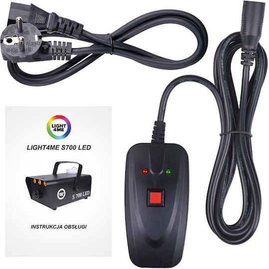 Light4me Μηχανή Καπνού 700W με Ενσύρματο Χειριστήριο