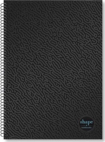 Shape Notebooks Σπιράλ Τετράδιο Ριγέ Α4 120 Φύλλων 4 Θεμάτων (Διάφορα Σχέδια)