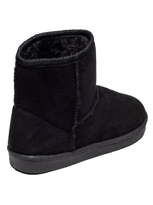 Marikelly Kids Suede Boots Black