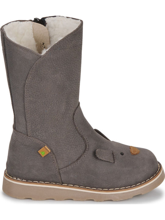 Kinderstiefel mit Reißverschluss Gray