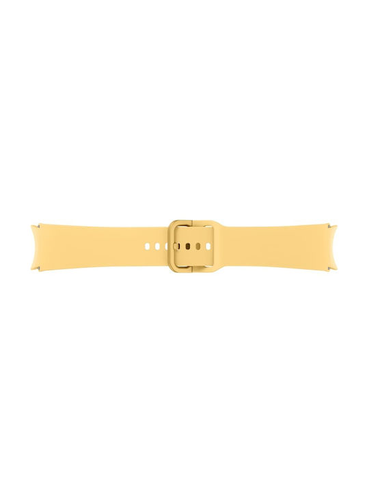 Samsung Λουράκι Σιλικόνης Apricot (Galaxy Watch4/5/6/7/FE/4 Classic/6 Classic/5 Pro)