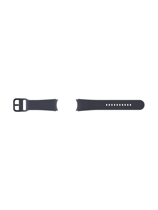 Samsung Λουράκι Σιλικόνης Graphite (Galaxy Watch4/5/6/7/FE/4 Classic/6 Classic/5 Pro)