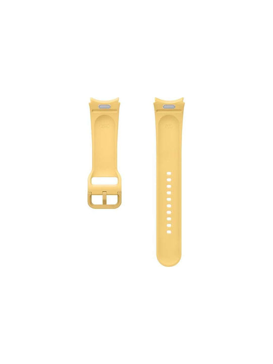 Samsung Λουράκι Σιλικόνης Apricot (Galaxy Watch4/5/6/7/FE/4 Classic/6 Classic/5 Pro)