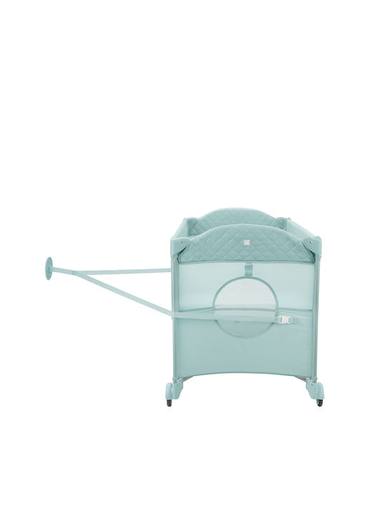 Kikka Boo Milky Way Playpen 2 Levels with Mattress Green 125x65cm