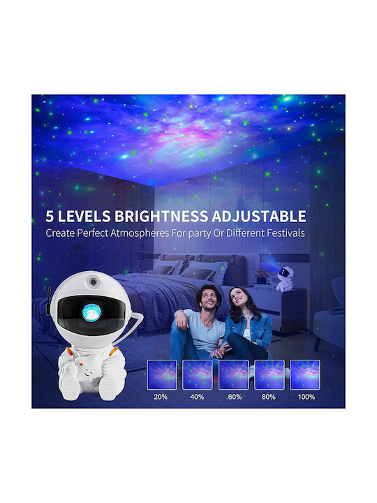 XO Kids Projector Lamp White 8.5x5x7.6εκ.