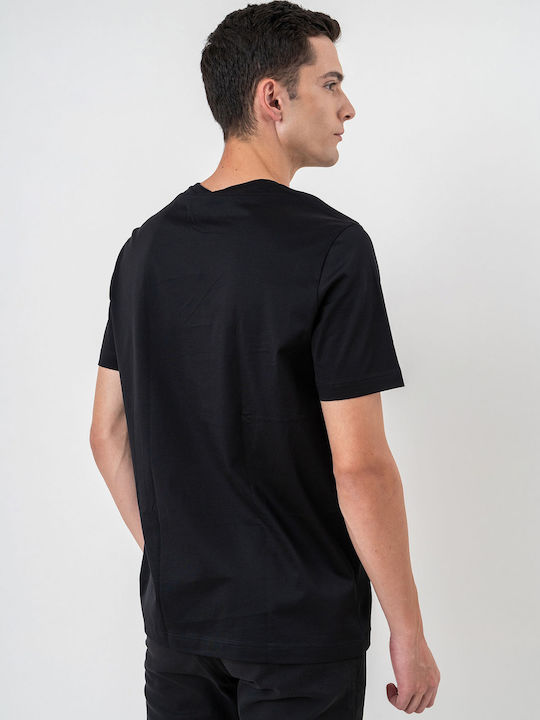 Nino Marini Men's Short Sleeve T-shirt Black