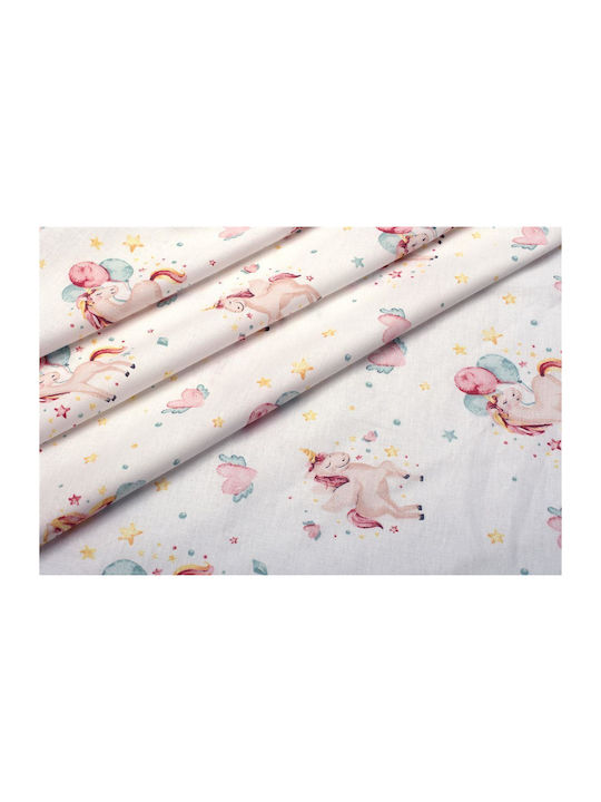 Dimcol Cotton Swaddle Blanket Pink 80x80cm