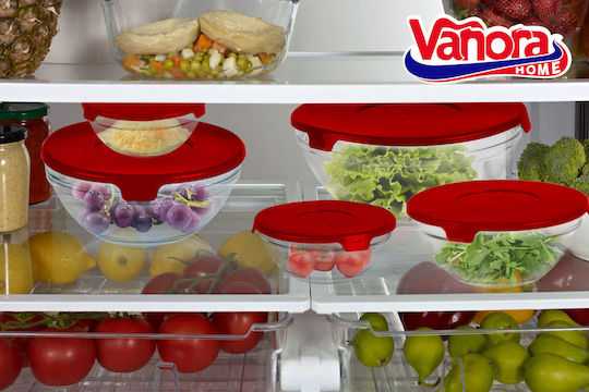 Vanora Комплект Кутии за храна Прозрачни 5бройки
