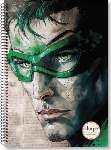 Shape Notebooks Spiral Heft Geregelt A4 90 Blätter 3 Themen Heroes 1Stück (Μverschiedene Designs/Farben)