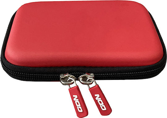 NOD Protective Case for Hard Drive Transporter 2.5" HDD Case Red 141-0201