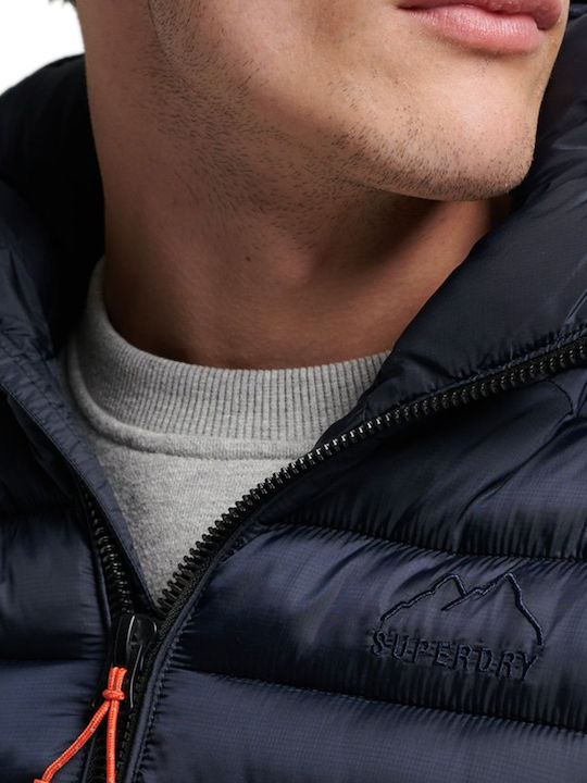 Fuji Athletic Jacket Waterproof Navy Blue