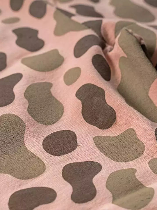 Kinder-Set mit Leggings Winter 2Stück Rosa