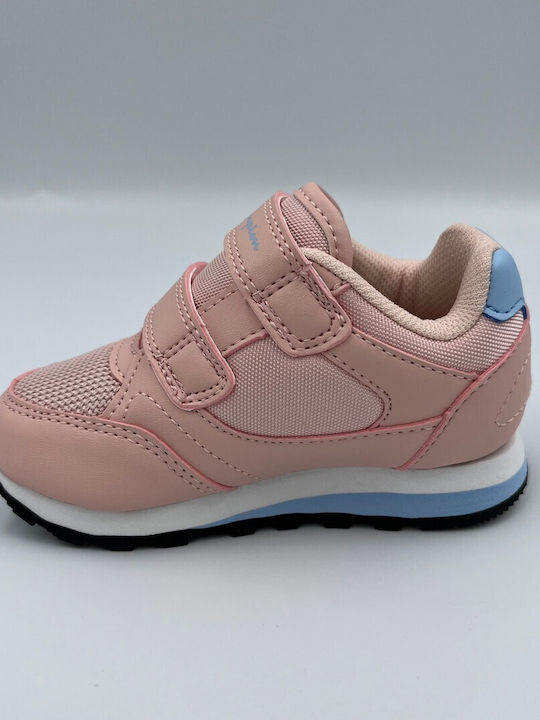 Champion Kids Sneakers with Scratch Pink