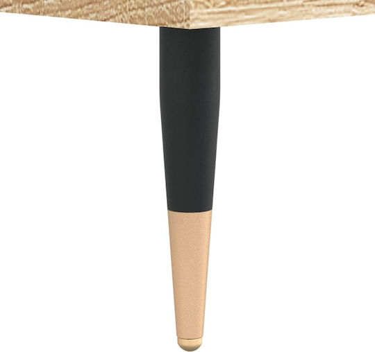 Wohnzimmerschrank aus Spanplatte Beige 69,5x31x115 cm