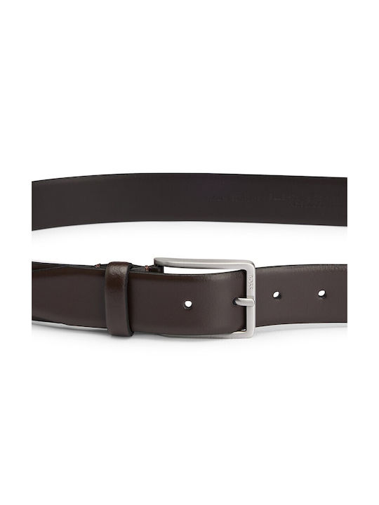 Hugo Boss Men's Leather Belt Brown