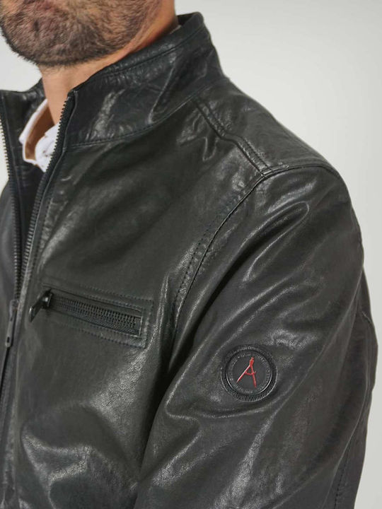 Lederjacke Jacke Schwarz