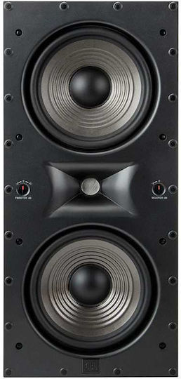 JBL Studio 66LCR Εντοιχιζόμενο Ηχείο 50W (Τεμάχιο) Μαύρο