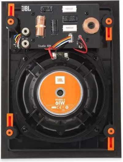 JBL Studio 2 6IW Εντοιχιζόμενο Ηχείο 80W (Τεμάχιο) Μαύρο