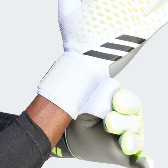 adidas Predator League Γάντια Τερματοφύλακα Ενηλίκων Λευκά