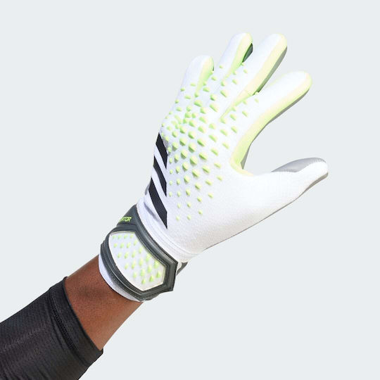 adidas Predator League Γάντια Τερματοφύλακα Ενηλίκων Λευκά