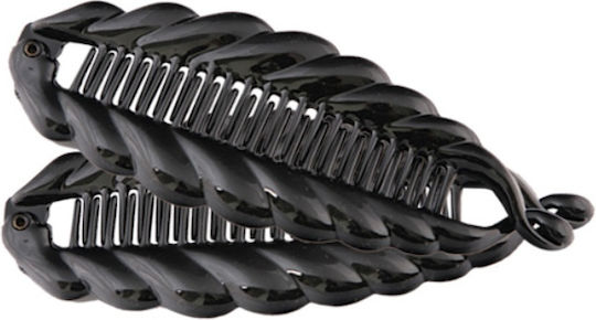 Hair Utopia Bananen Haarspangen Schwarz