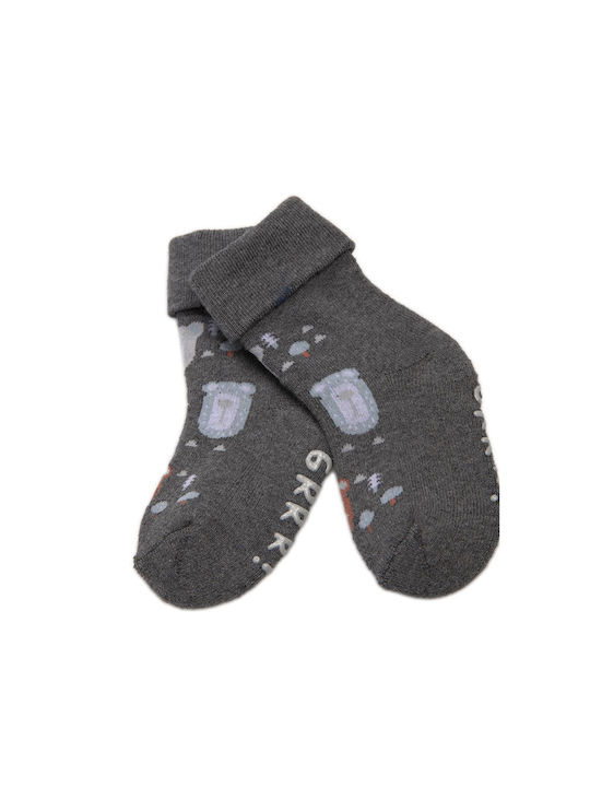 Ysabel Mora Boys 2 Pack Non-Slip Ankle Socks Multicolour