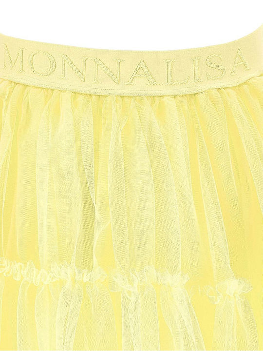 Kids' Tulle Tutu Skirt Yellow