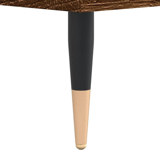TV-Möbel Hölzernes Smoky Oak L102xB36xH50cm