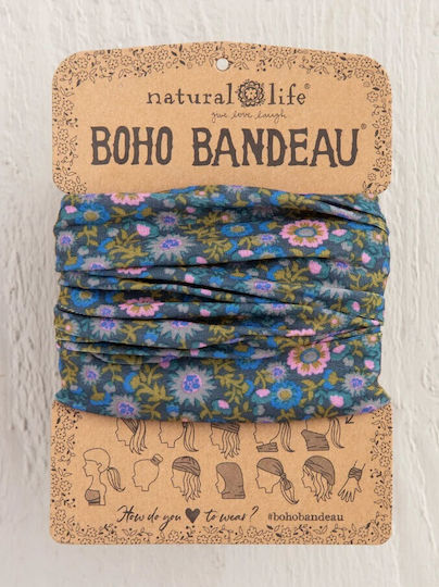 Natural Life Boho Bandeau Hair Band Multicolour