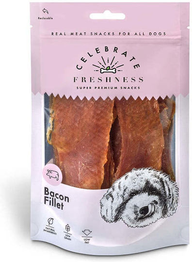 Celebrate Freshness Bacon Fillet Dog Treat Diet with Bacon 100gr 84049