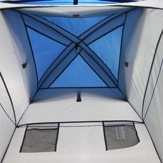 High Peak Lido Automatic Summer Camping Tent Toilet Grey 165x165x200cm