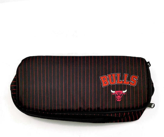 Back Me Up Retro Pencil Case Barrel Black