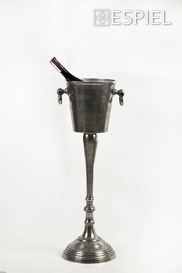 Espiel Champagnergläser mit Sockel Aluminium mit Abmessungen 29x23x77cm