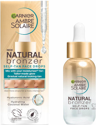 Garnier Ambre Solaire Natural Bronzer Selbstbräuner Lotion Gesicht 200ml