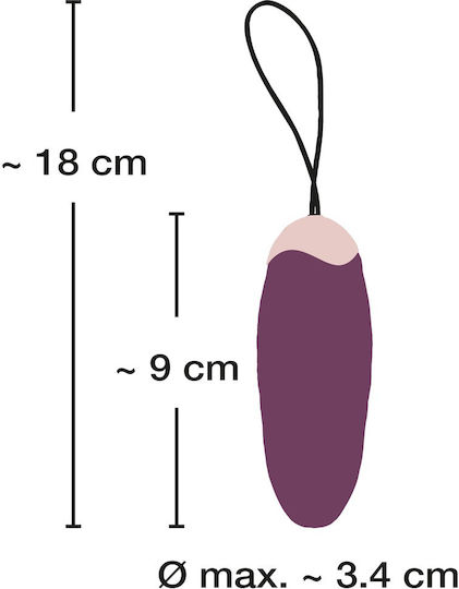 Javida Mini Δονητής Egg 9cm