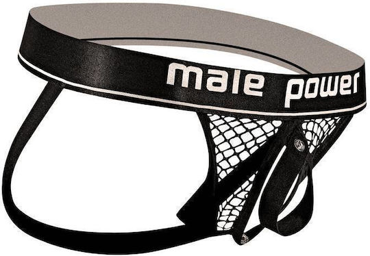 Malepower Herren Jockstrap Schwarz