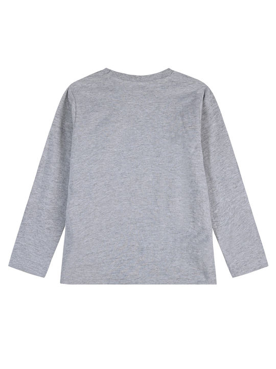 Energiers Kids Blouse Long Sleeve Gray