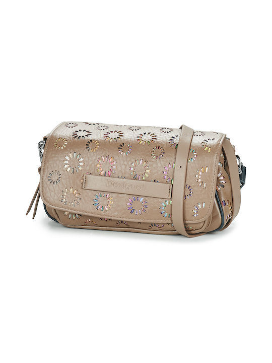 Desigual Damen Tasche Schulter Braun